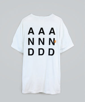 Character B T-Shirt, Thirty Pieces Capsule Collection – Dunno x Brand AndAndAnd (&&&) c/o Simon Brown