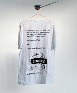 Sex & Drugs & Rock & Roll T-Shirt c/o Brand AndAndAnd (&&&)