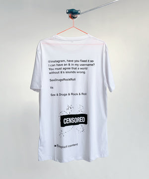 Sex & Drugs & Rock & Roll T-Shirt c/o Brand AndAndAnd (&&&)